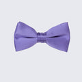 Lavender Bow Tie Mens Satin Pre-Tied