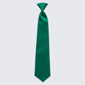 Emerald Green Tie Mens Pre-Tied Satin