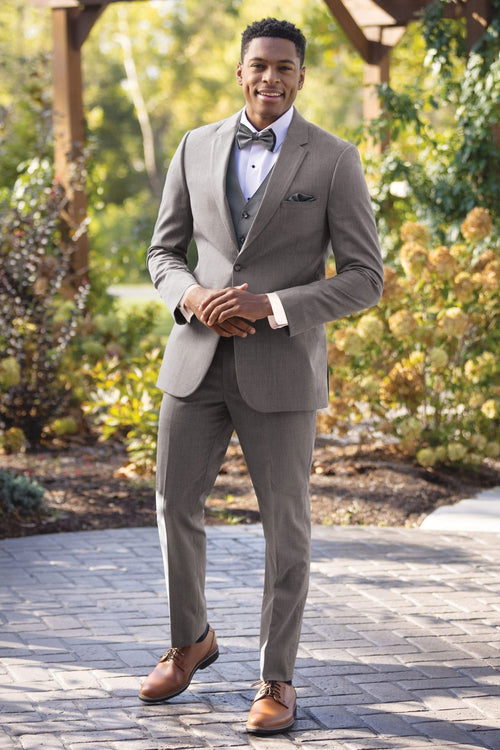Medium Grey Performance Wedding Suit by Michael Kors
