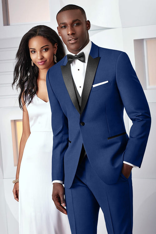 Cobalt Blue Tribeca Tuxedo by Ike Behar
