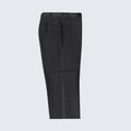 Premium Black Classic Fit Tuxedo Pants with Satin Stripe
