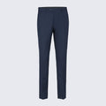 Men's Blue Classic Fit  Pants- Separates