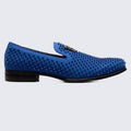 blue spike dress shoes Buy Bolano Mesa Royal Blue Spiked Dress Shoes InStyle-Tuscaloosa