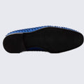 Blue Spiked Slip On Shoe By Stacy Adams