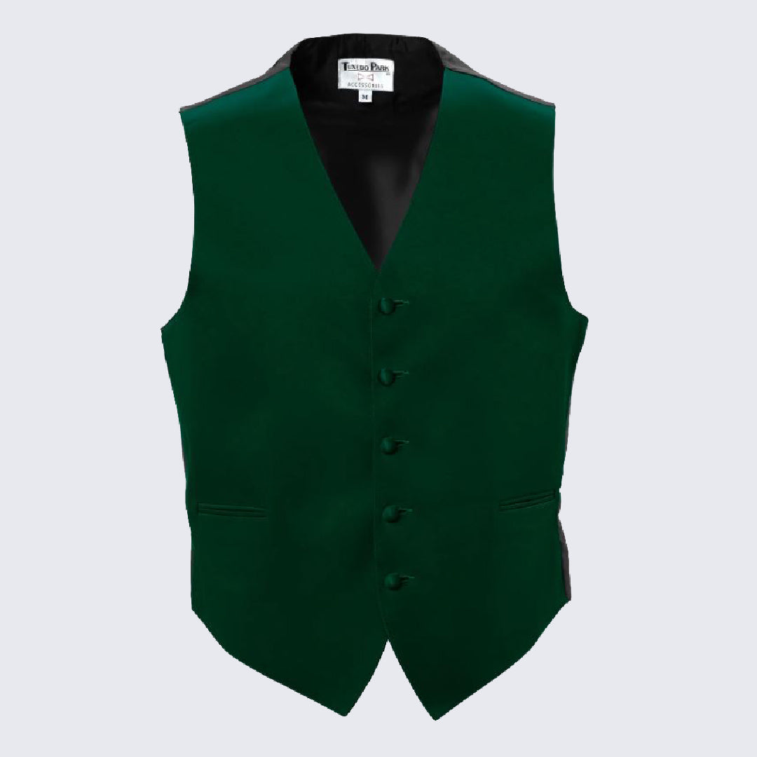 Dark deals green vest