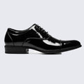 Black Cap Toe Oxford Shoe By Stacy Adams