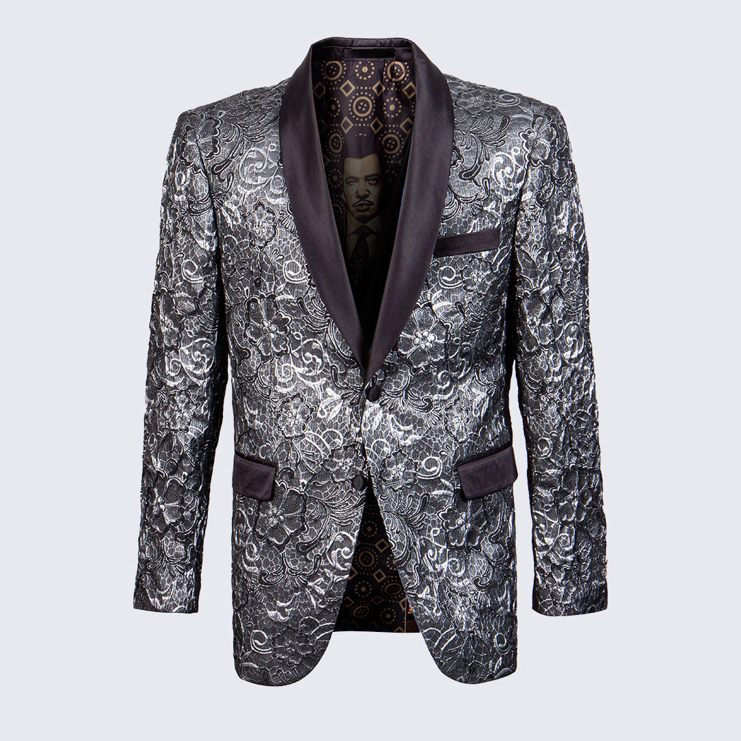 Mauve Velvet Tuxedo Jacket Slim Fit With Shawl Lapel main image 0
