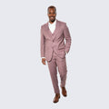 Lilac Glen Check Hybrid Fit Suit by Stacy Adams - Wedding - Prom