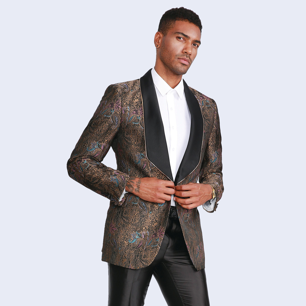 Tuxedo Pleated Jacket