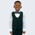 Boy's Green Slim Fit Tuxedo by Stacy Adams for Kids Teen Children - Wedding