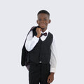 Burgundy Paisley Boys 5pc Tuxedo Set for Kids Teen Children - Wedding