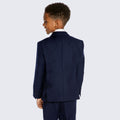 Boys Navy Suit 5-Piece Set for Kids Teen Children - Wedding