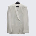 Men's White Dinner Tuxedo Jacket - (Jacket Only)