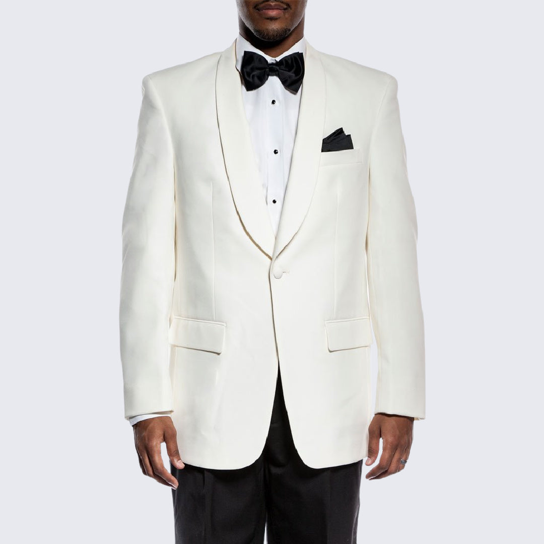 Men's Ivory Tuxedo Jacket- (Jacket Only) – Perfect Tux