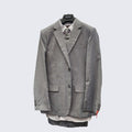 Boy's Light Gray 4 Piece Suit - Size 16