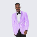 Lavender Paisley Tuxedo Jacket Slim Fit - Wedding - Prom