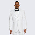 White Tuxedo Slim Fit with Shawl Lapel - Wedding - Prom