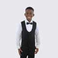Boys Slim Fit Tuxedo Light Grey 5-Piece Set by Perry Ellis for Kids Teen Children - Wedding