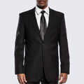 Men's Black Suit Jacket-(Jacket Only) - Size 48R