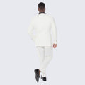 Ivory Tuxedo Slim Fit with Large Shawl Lapel by Stacy Adams - Wedding - Prom