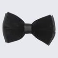 Men's Black Velvet Bow Tie